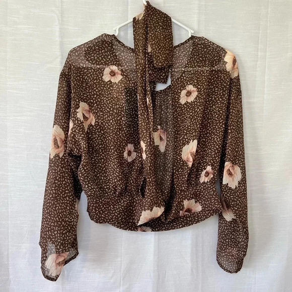 H&M Blouse with ties - Picture 4 of 7